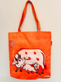 Art Bag with Original Print - Cow & Calf