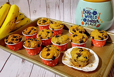 Banana Chocolate Chip Muffin (Pack of 4)